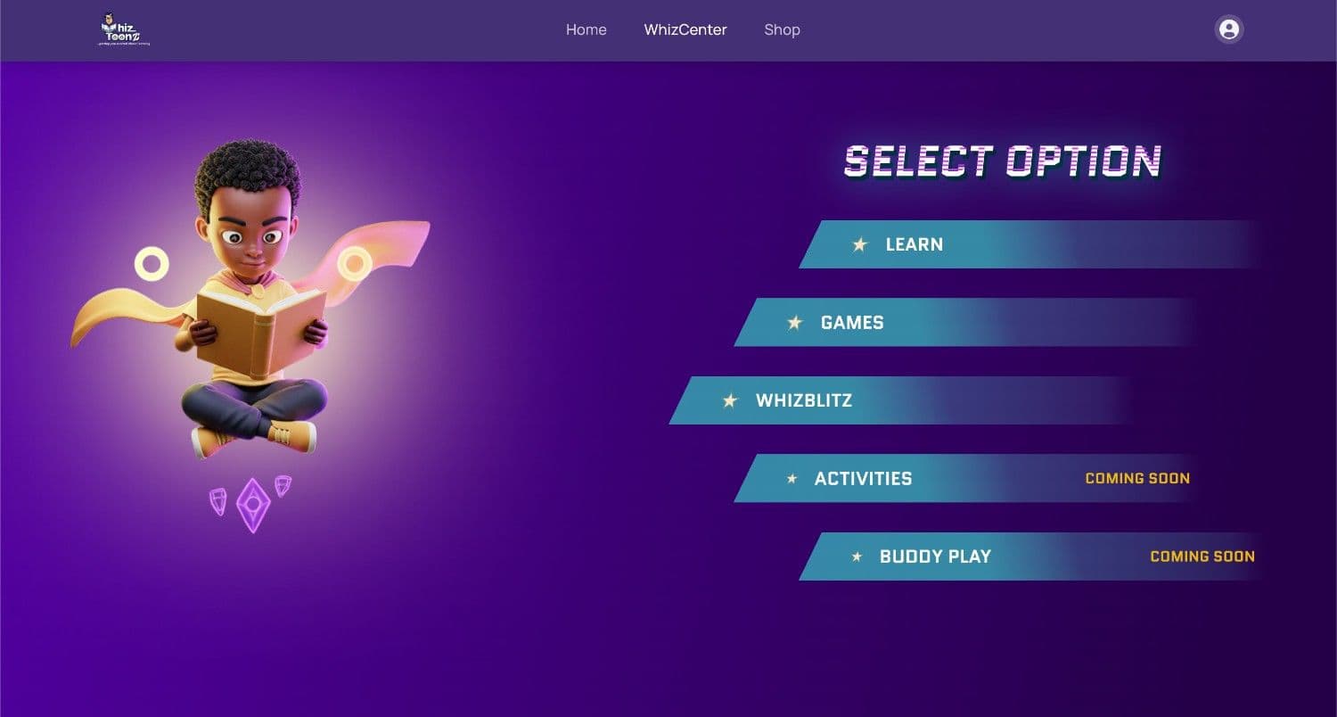 WhizToonz Gamified Learning